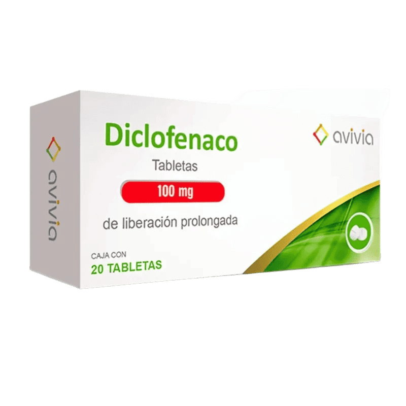 DICLOFENACO 100 MG. C/20 TAB. L.P. AVIVIA